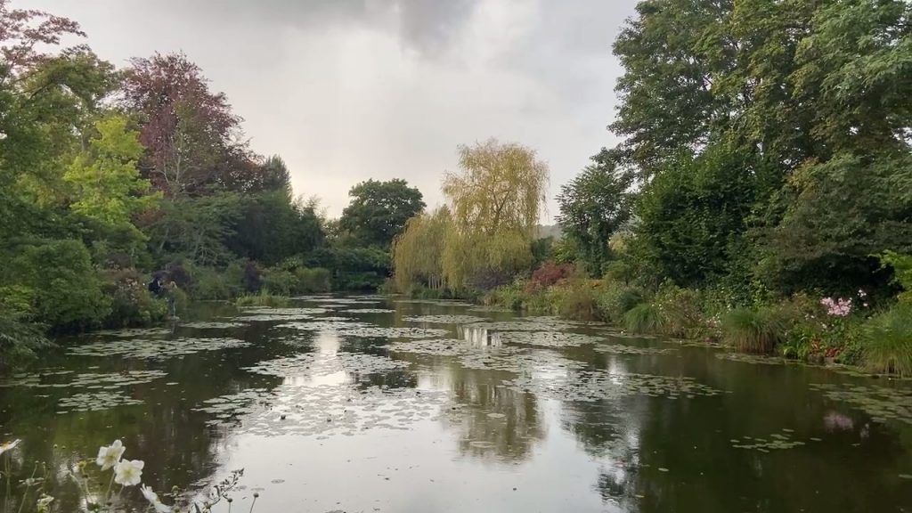 Claude Monet's water lily pond
