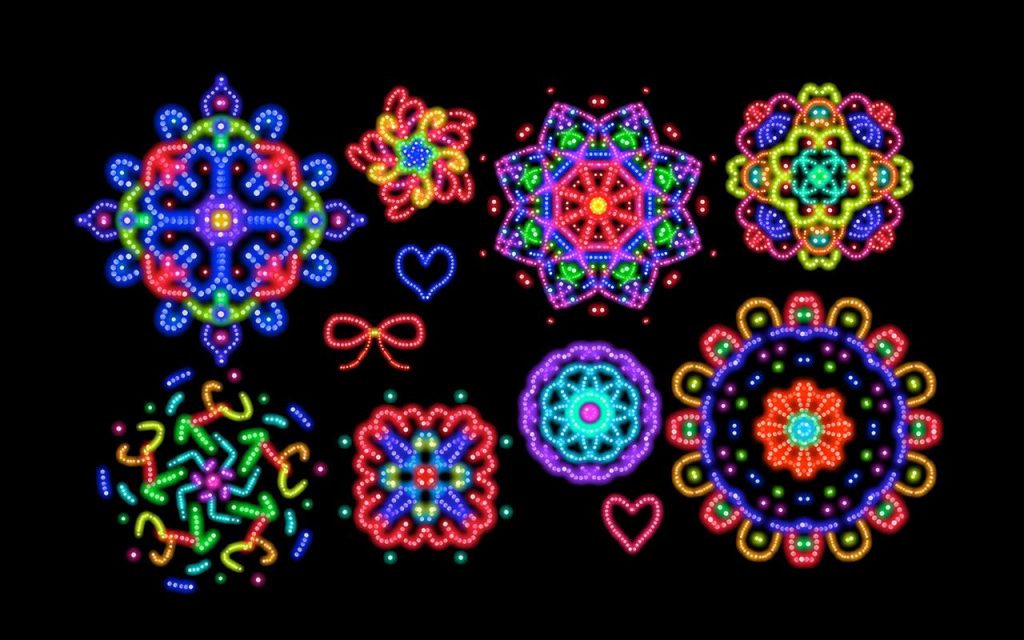 Kaleidoscope designs
