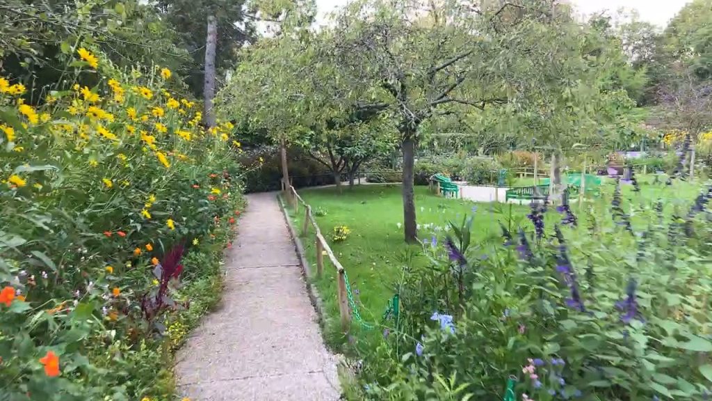 pathway in Claude Monet's garden