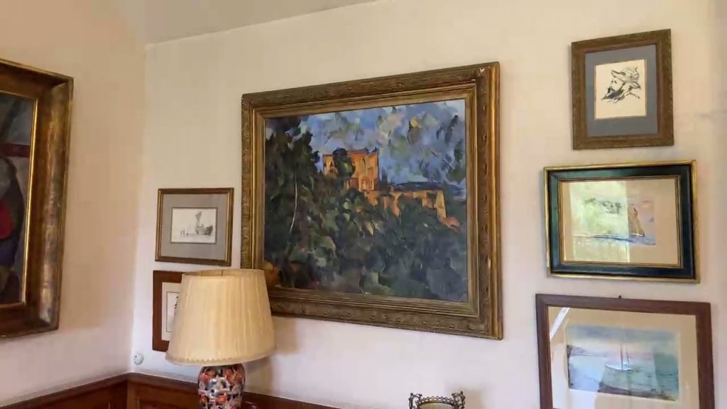 Claude Monet's bedroom