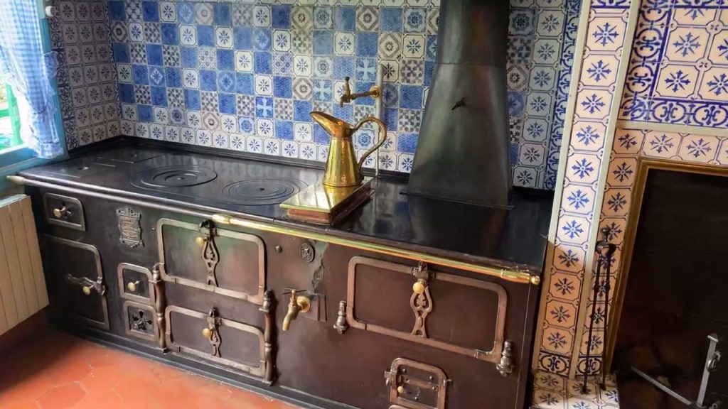 Claude Monet's kitchen