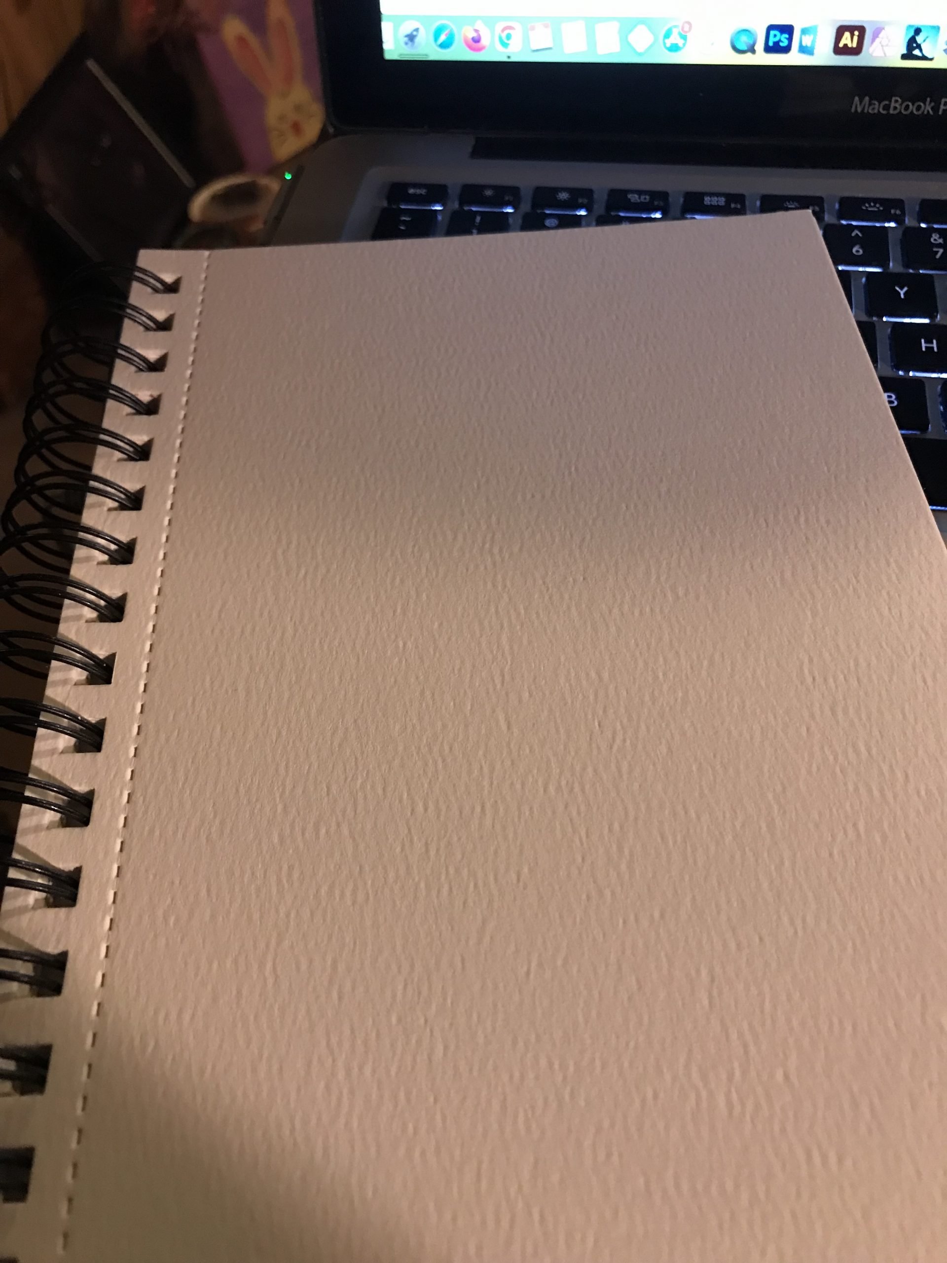 The watercolor paper