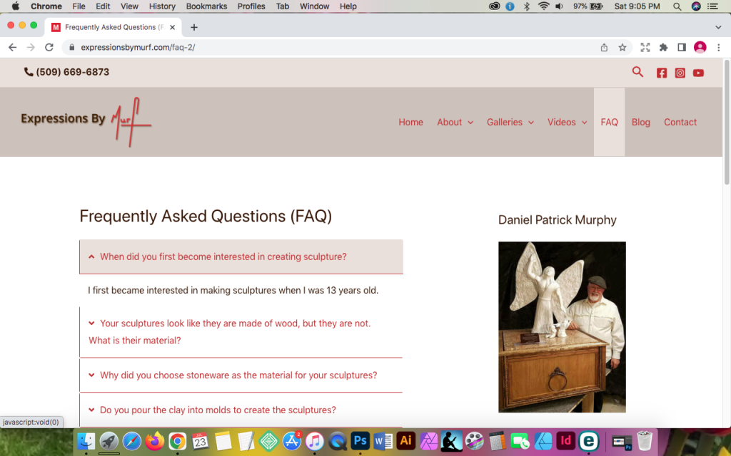 Expressions by Murf -- FAQ page