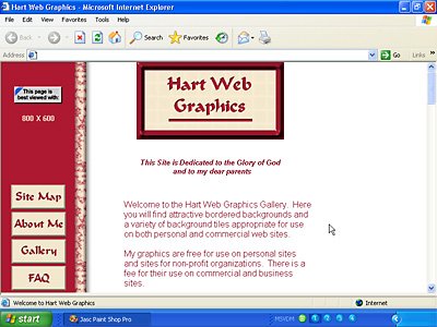 Original Hart Web Graphics 2000