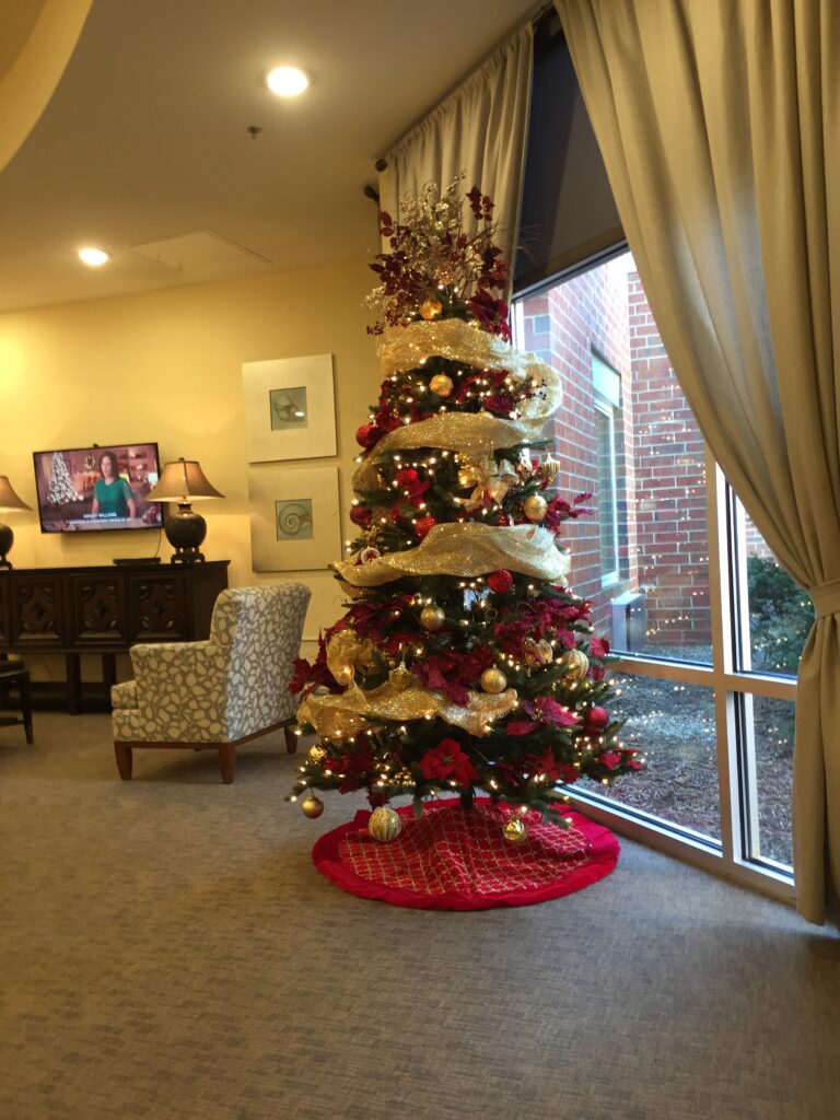 decorated Christmas tree